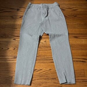 Old Navy Charcoal High-Rise Pixie Pants